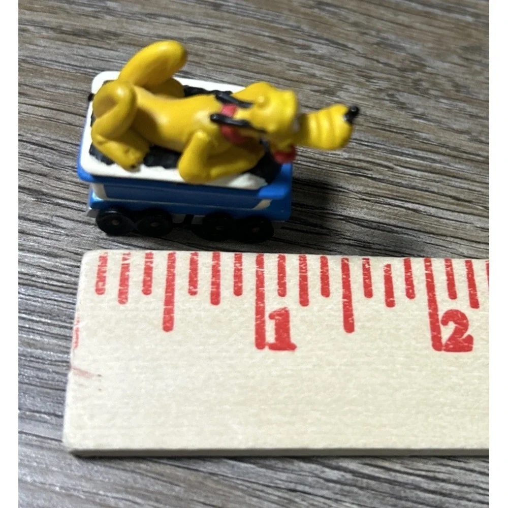 Disney 1998 Hallmark Miniature Partial Train Set Mickey‎ Minnie Mouse Pluto